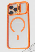 Funda con aros para cámara color naranja